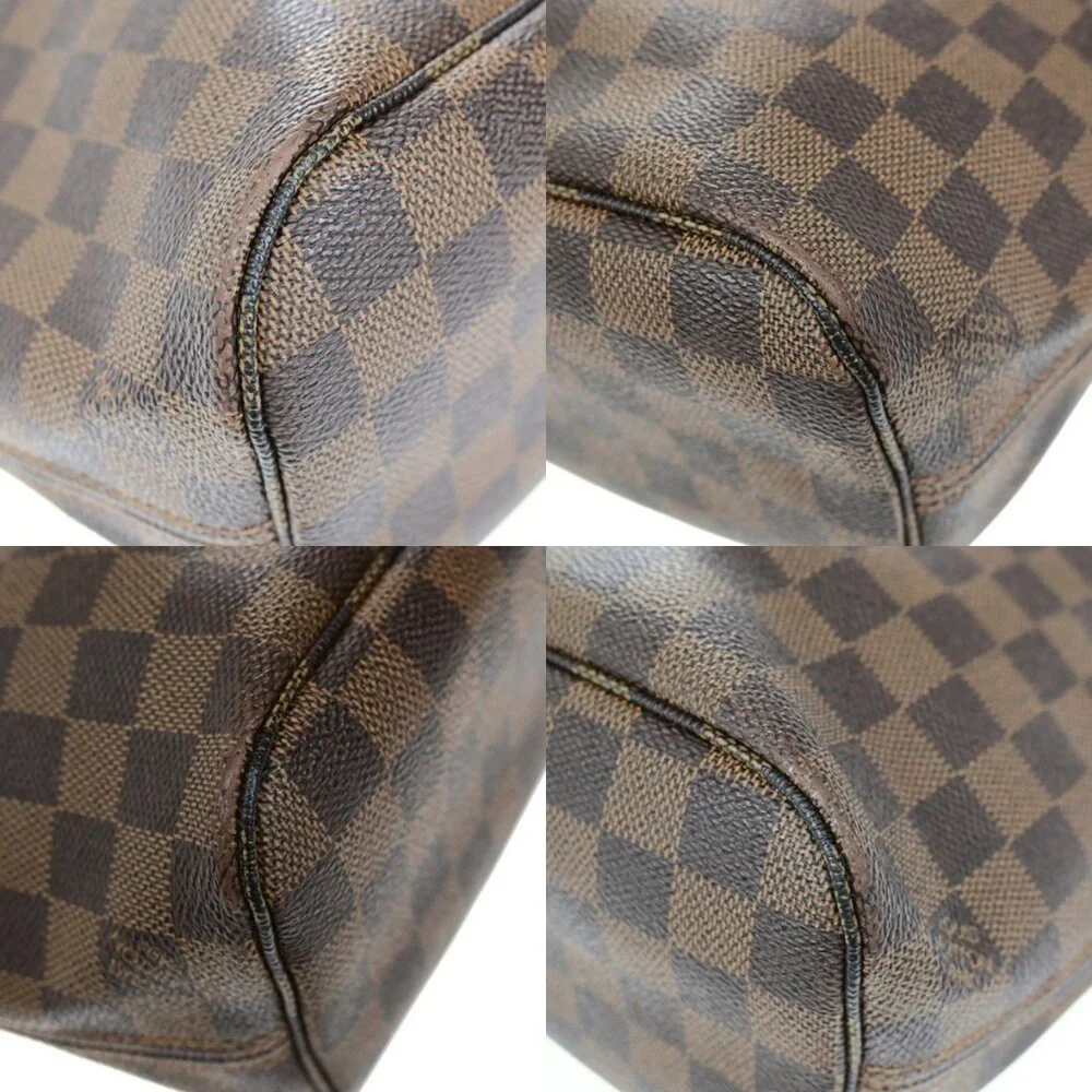 LOUIS VUITTON Neverfull PM Shoulder Tote Bag Damier Leather Brown N51109 16YH005 - Picture 7 of 16
